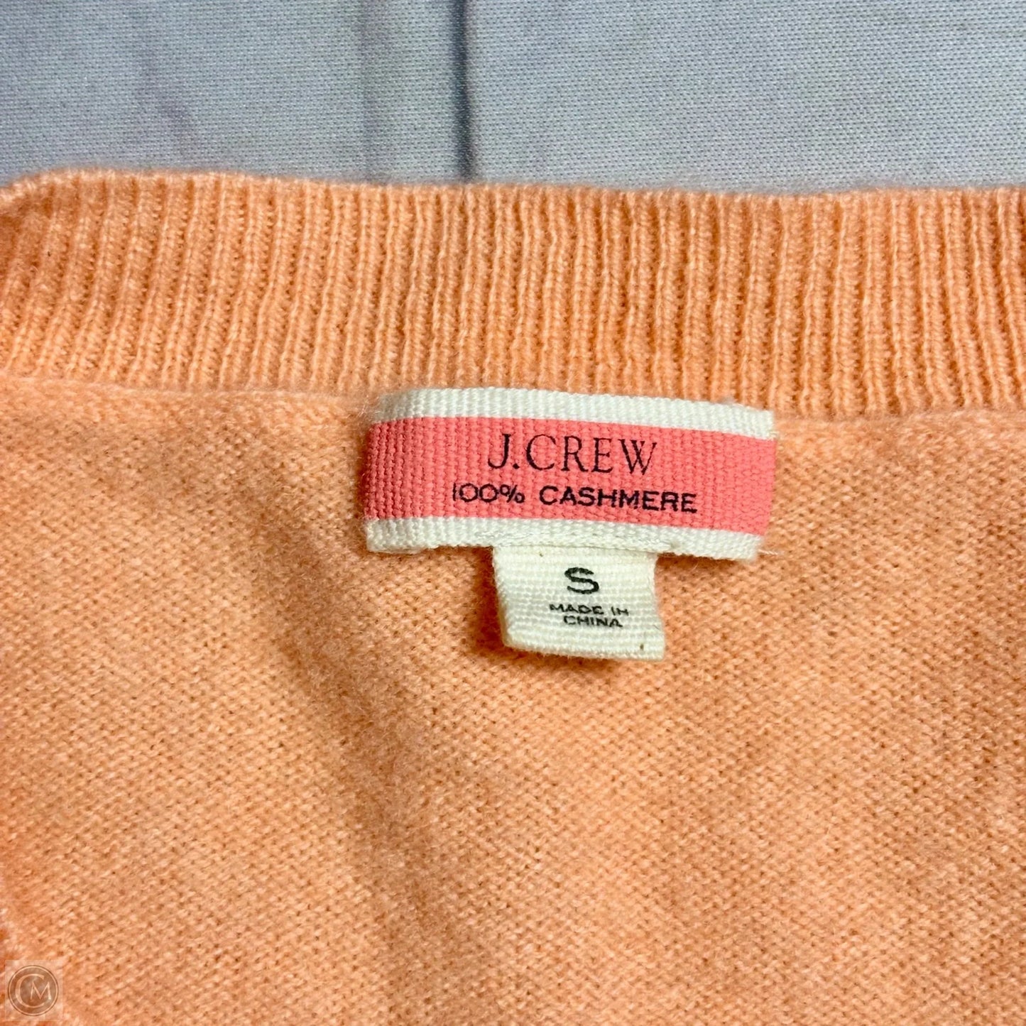 Sweater Cashmere By J. Crew In Peach, Size: S