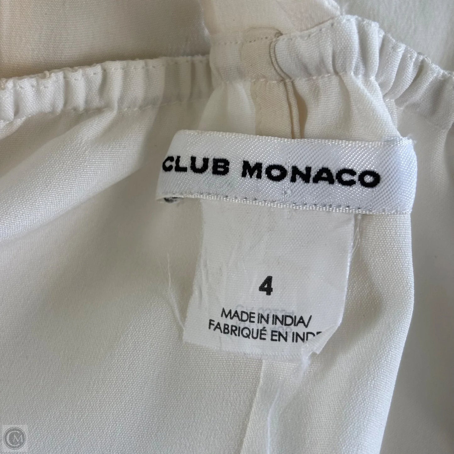 Dress Casual Maxi By Club Monaco In White, Size: S