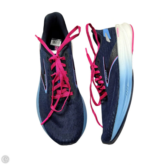 Shoes Athletic By Brooks In Blue & Pink, Size: 9