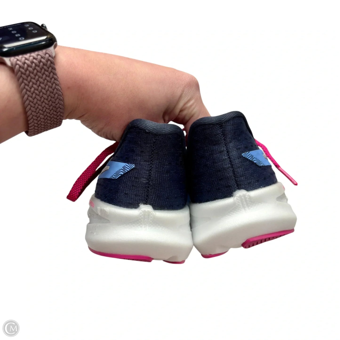 Shoes Athletic By Brooks In Blue & Pink, Size: 9