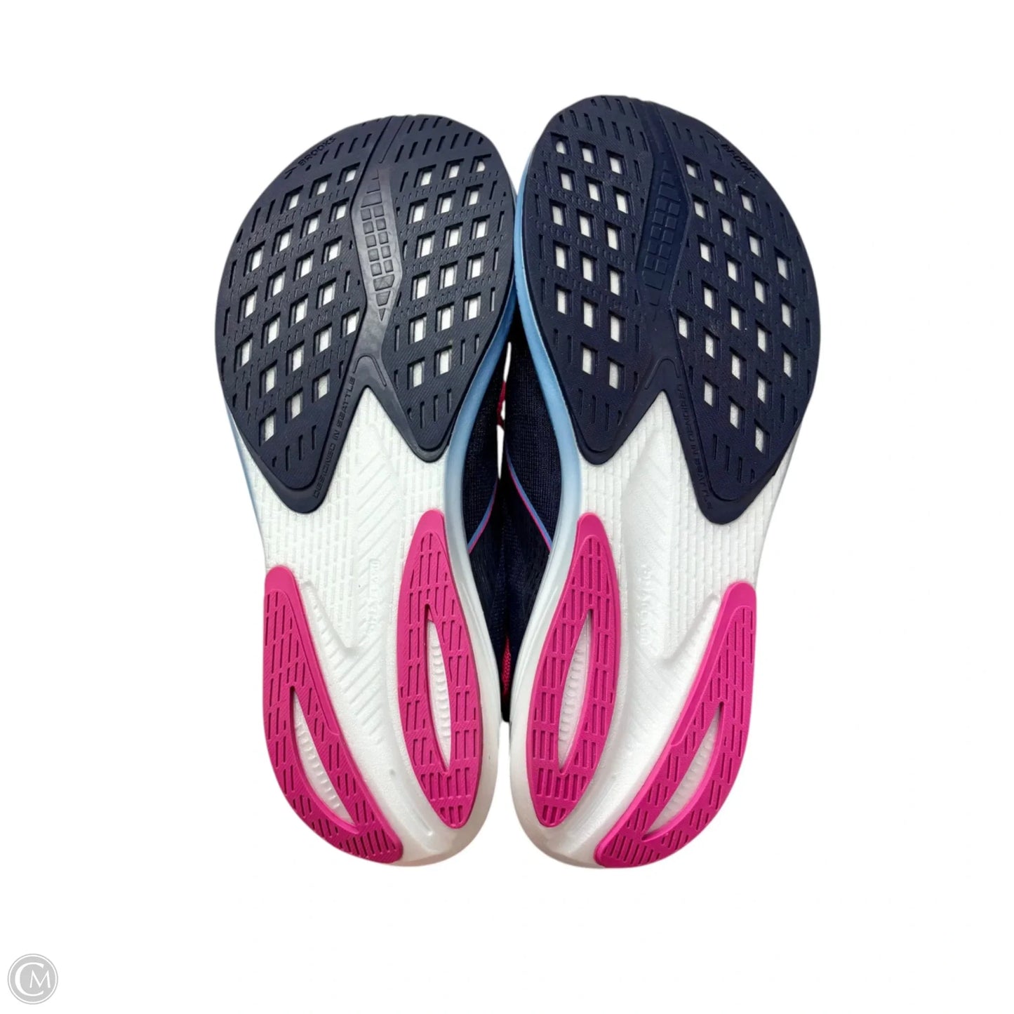 Shoes Athletic By Brooks In Blue & Pink, Size: 9