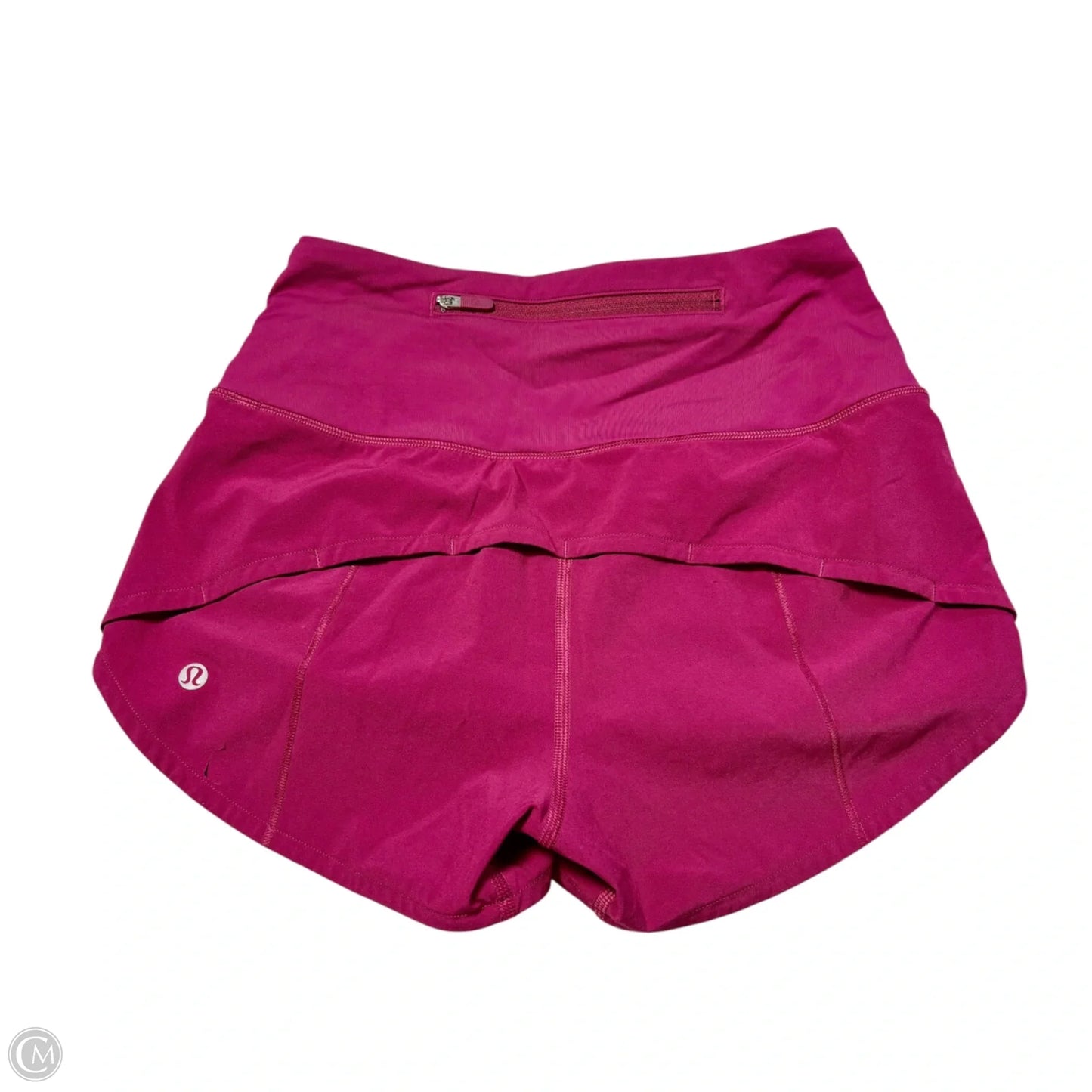 Athletic Shorts By Lululemon In Purple, Size: Xs