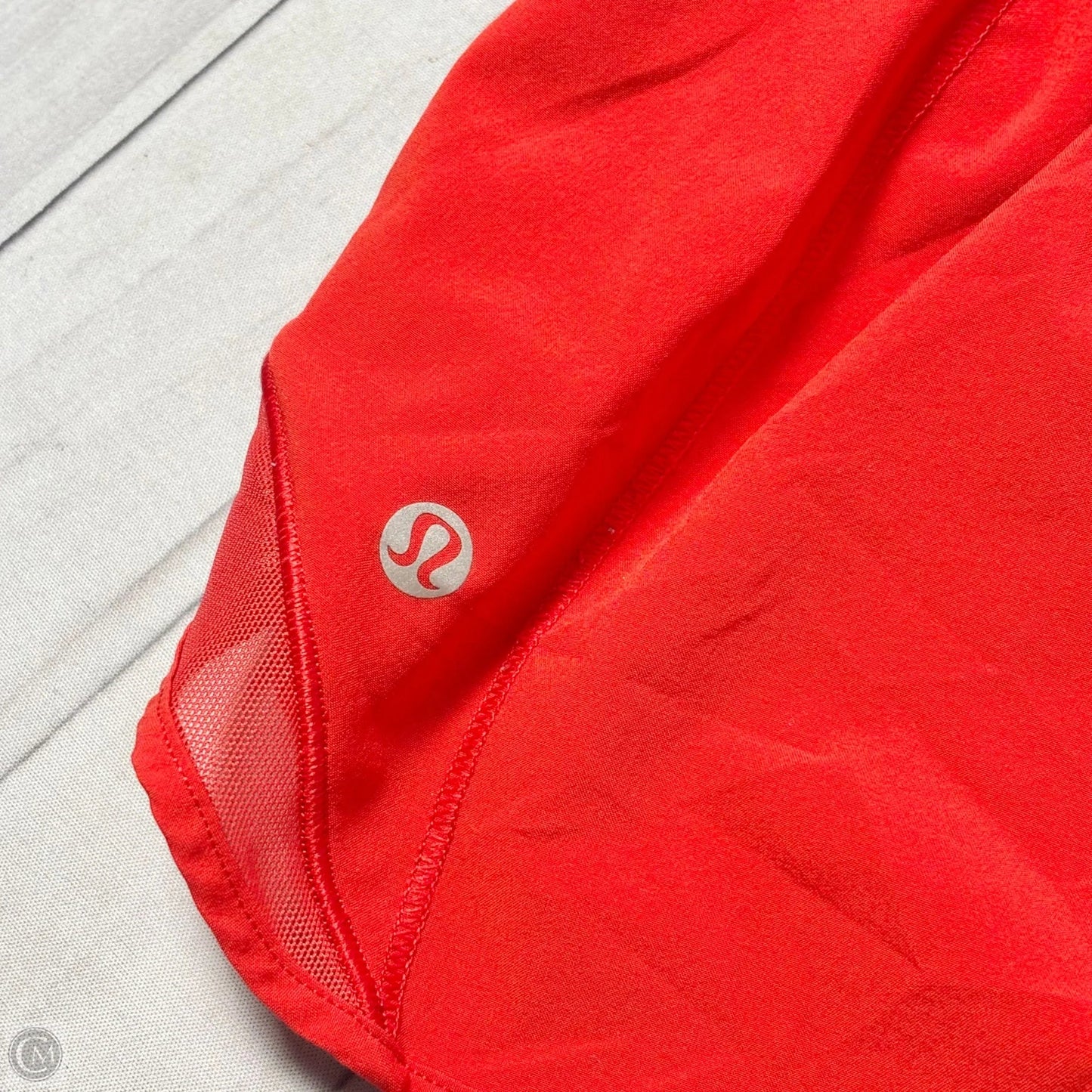 Athletic Shorts By Lululemon In Red, Size: S