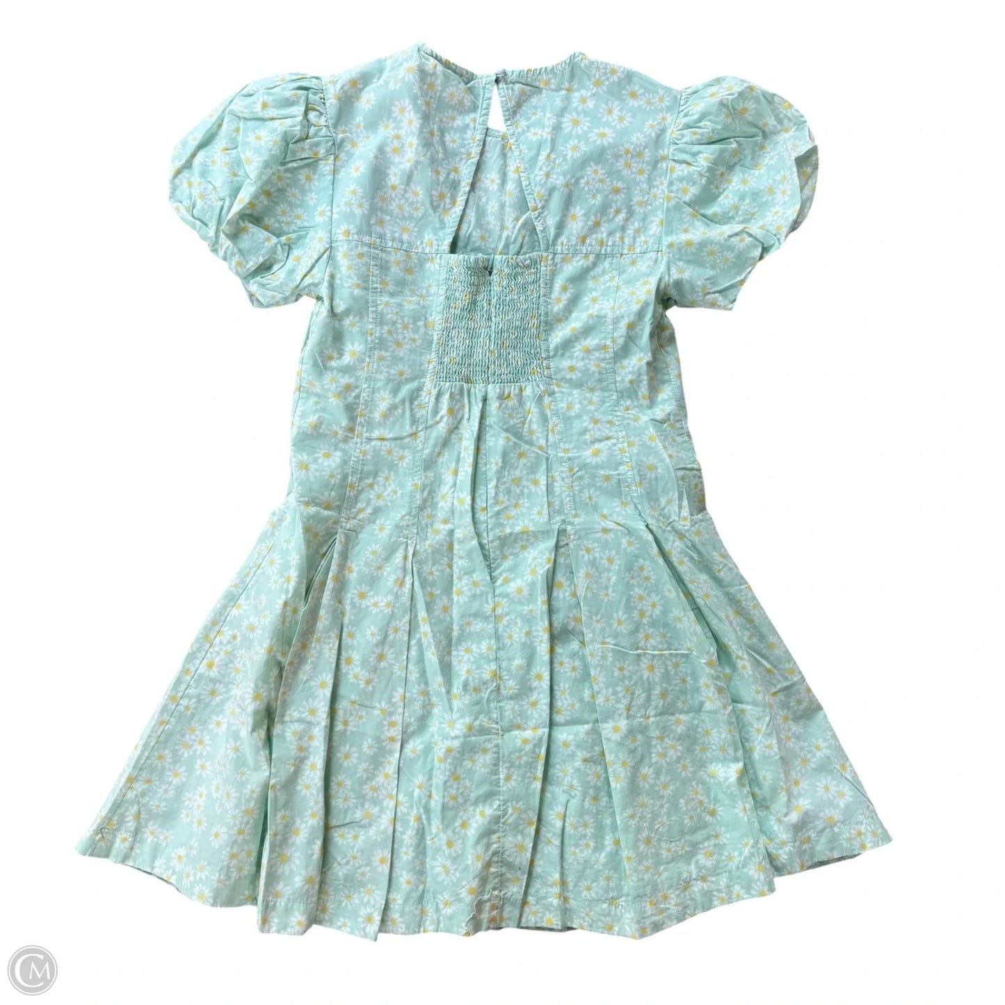 Dress Casual Midi By Maeve In Blue & Yellow, Size: Xs