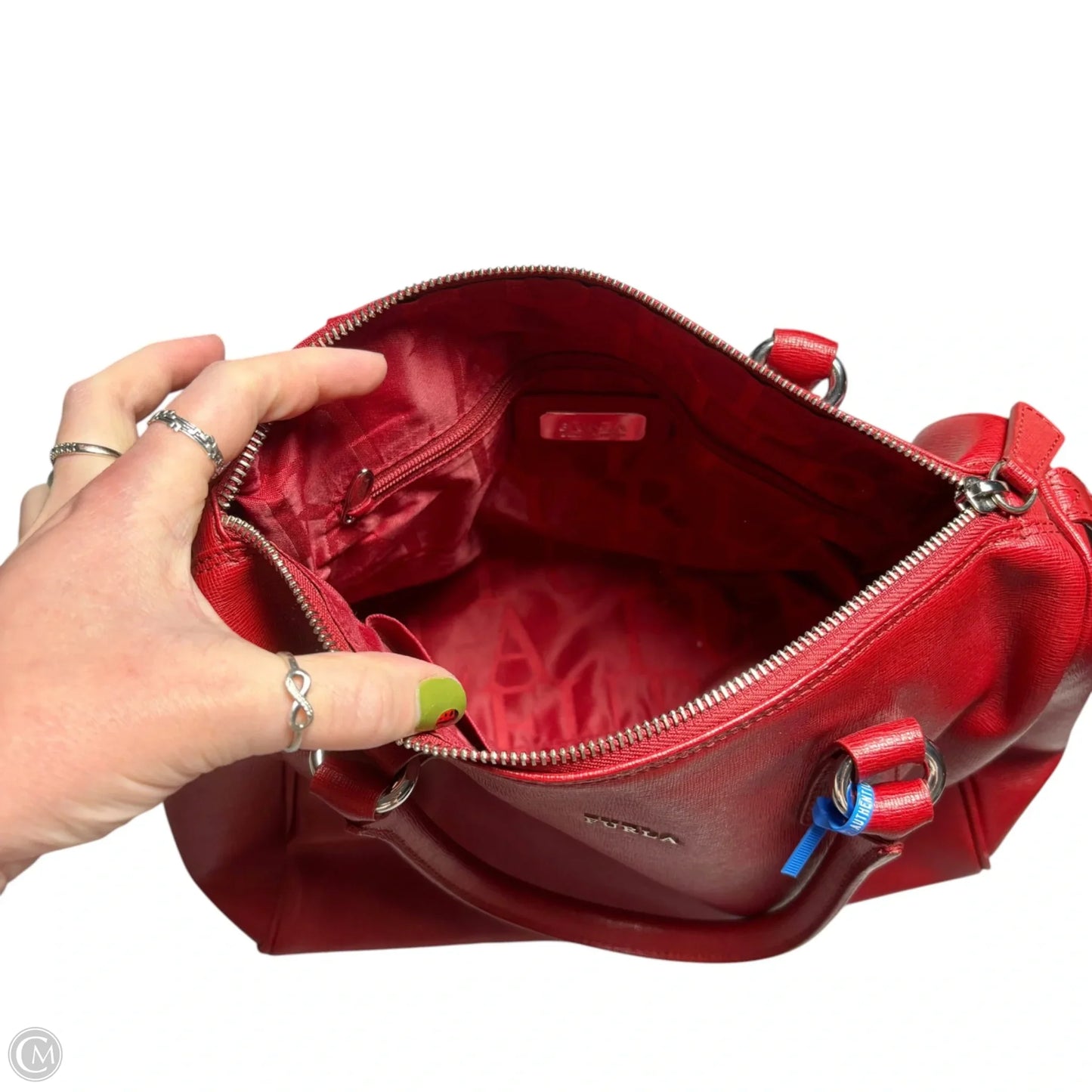 Handbag Luxury Designer By Furla, Size: Medium