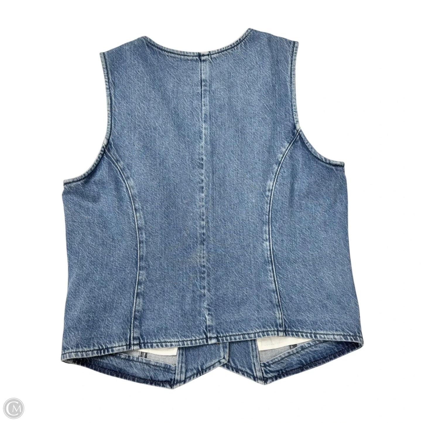 Vest Other By J. Crew In Blue Denim, Size: S