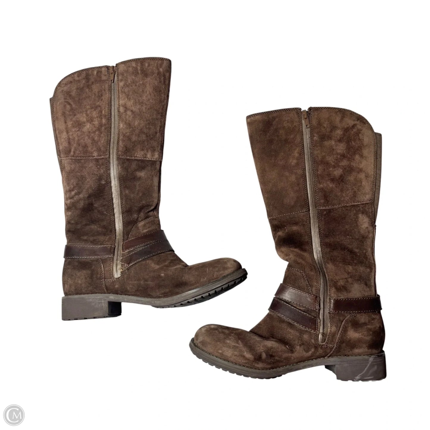 Boots Leather By The North Face In Brown, Size: 9