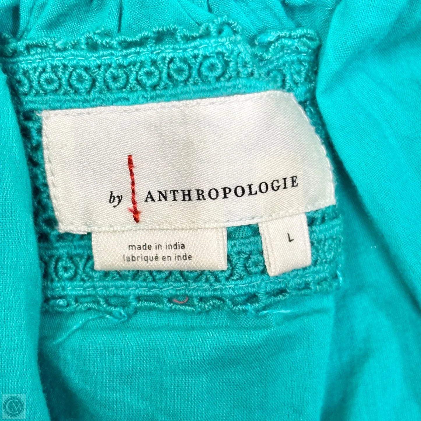 Dress Party Midi By Anthropologie In Blue, Size: L