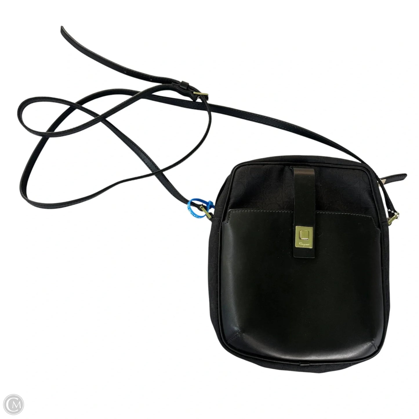 Crossbody Luxury Designer By Ferragamo, Size: Medium