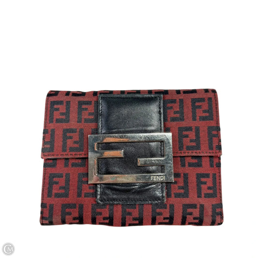 Wallet Luxury Designer By Fendi, Size: Medium