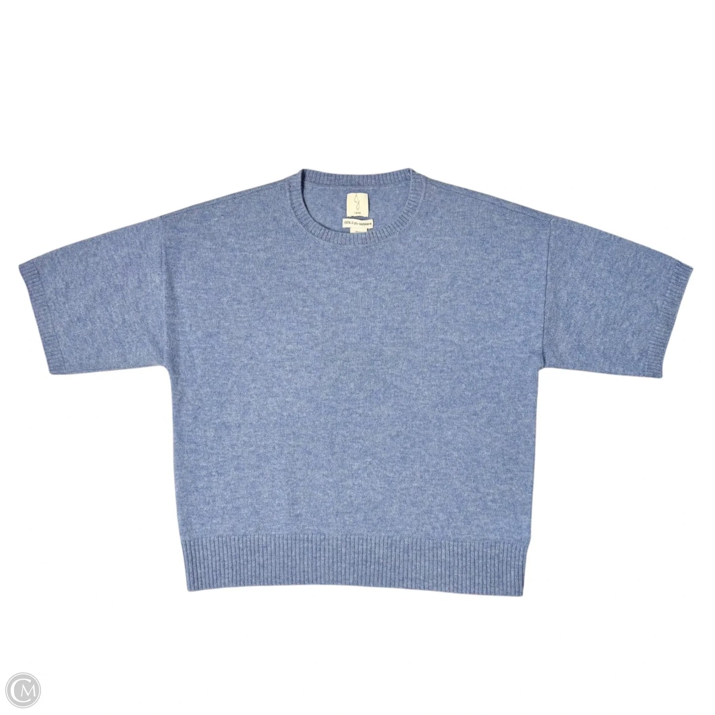Sweater Short Sleeve By Joie In Blue, Size: S