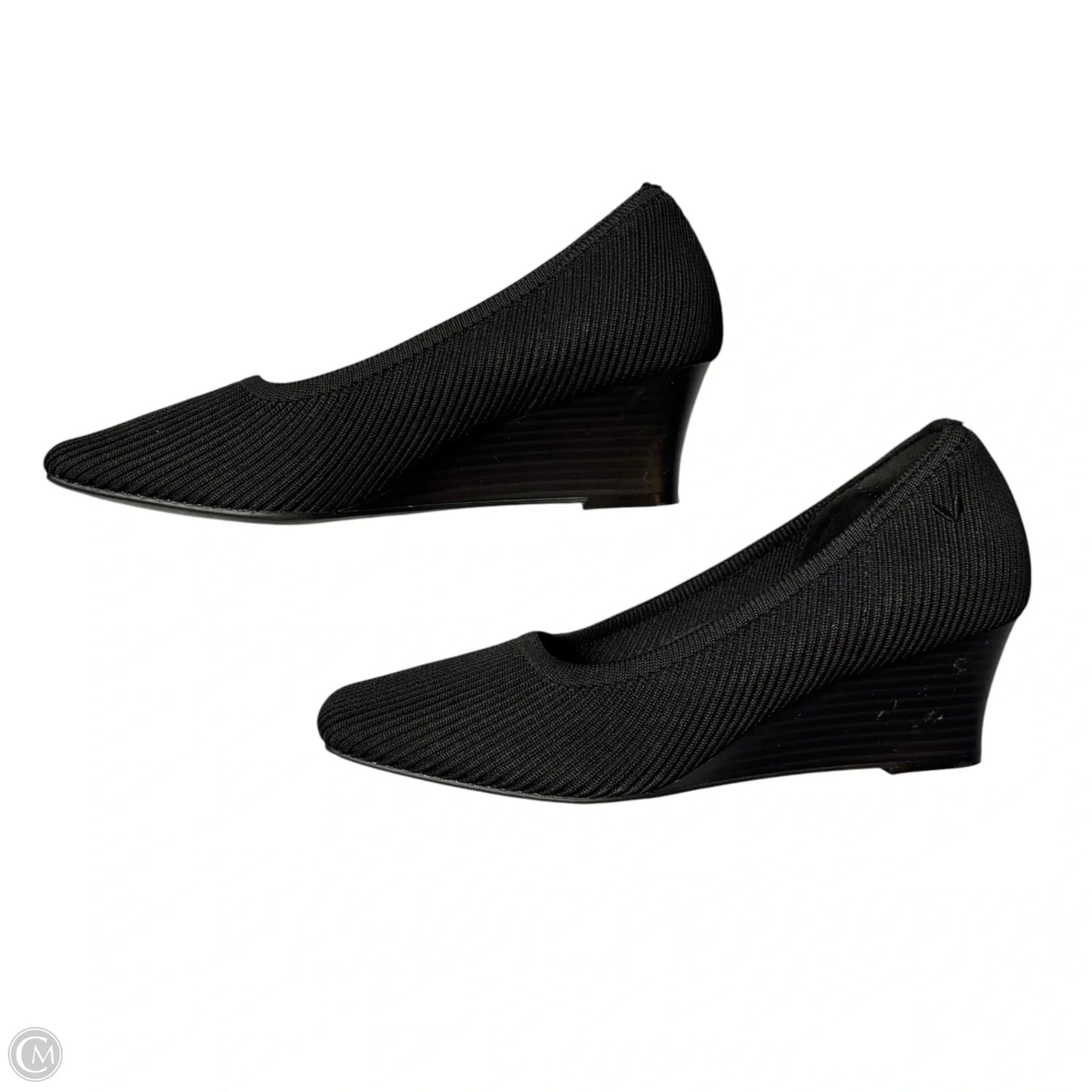 Shoes Heels Wedge By Vivaia In Black, Size: 8.5