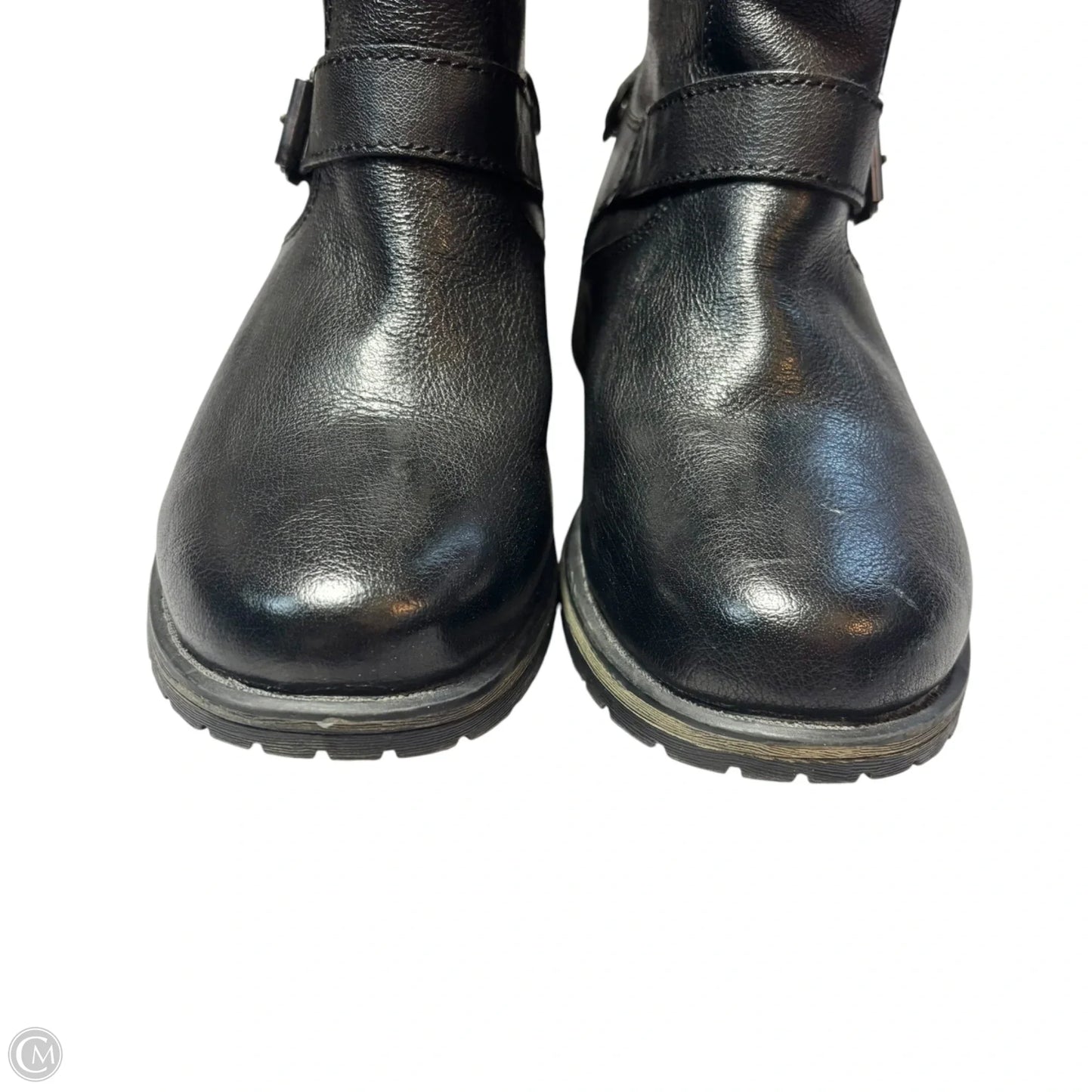 Boots Ankle Flats By Skechers In Black, Size: 8