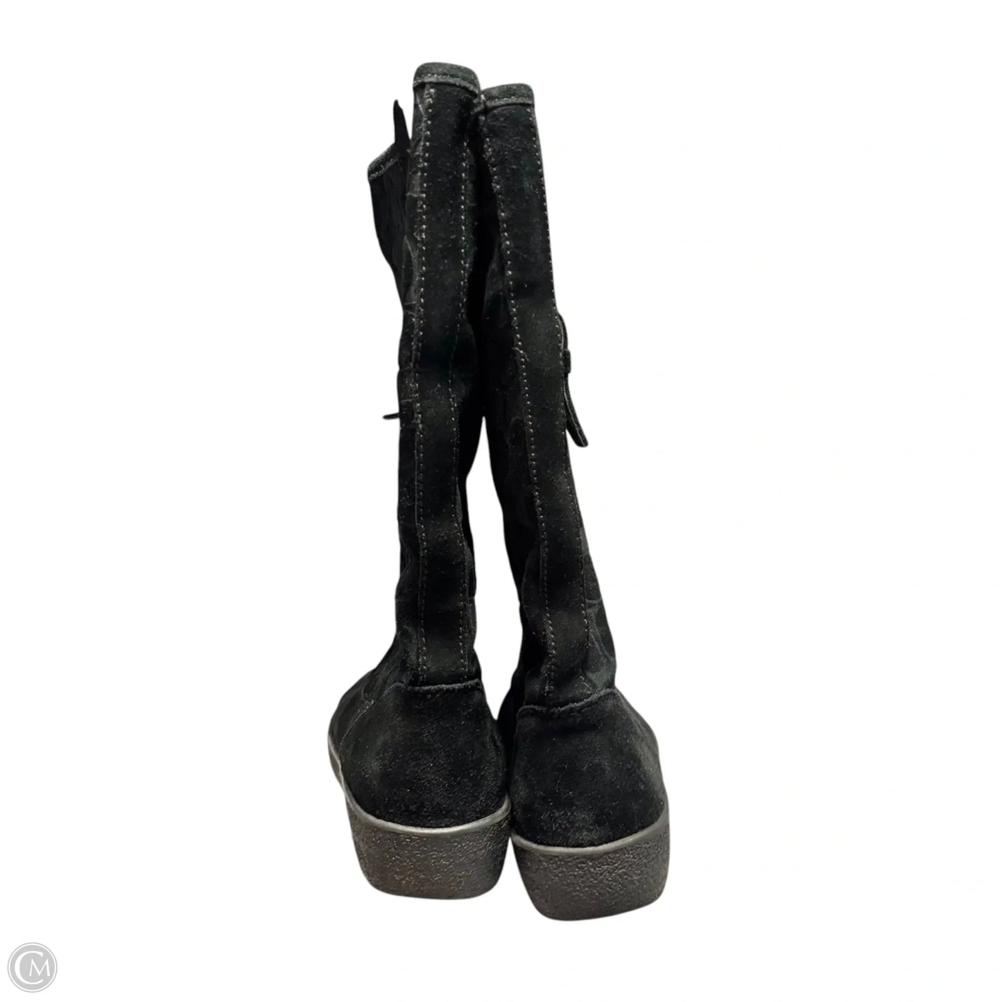 Boots Designer By Coach In Black, Size: 7.5