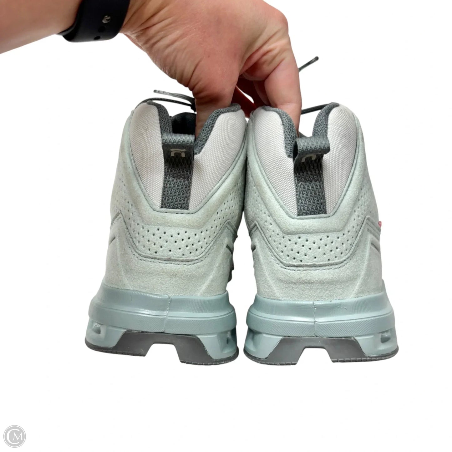 Boots Hiking By On In Blue & Grey, Size: 7