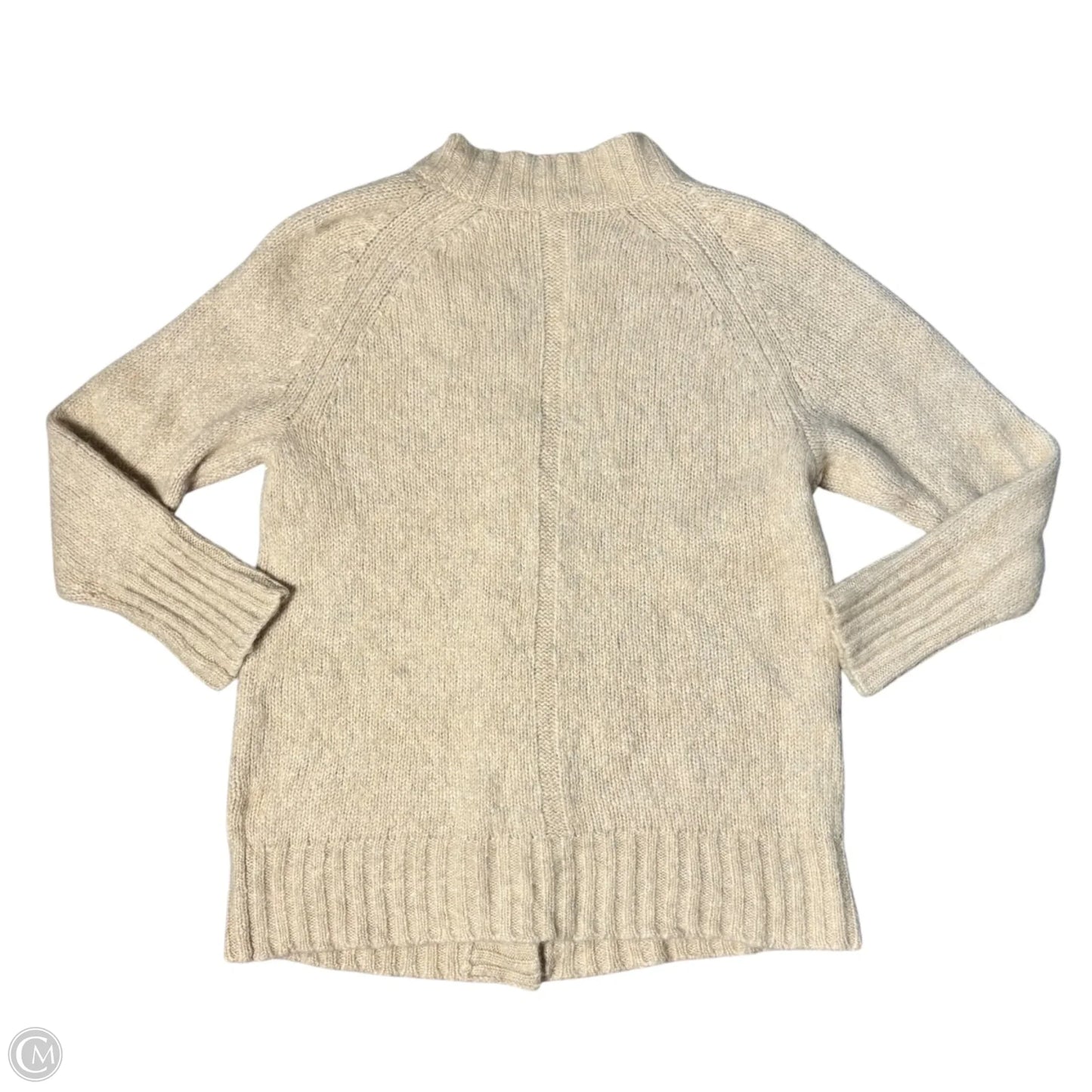 Sweater Cardigan By Madewell In Cream, Size: S