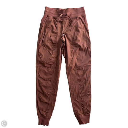 Athletic Pants By Lululemon In Brown, Size: S