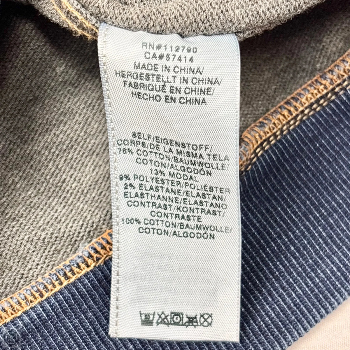 Jacket Denim By True Religion In Blue Denim, Size: L