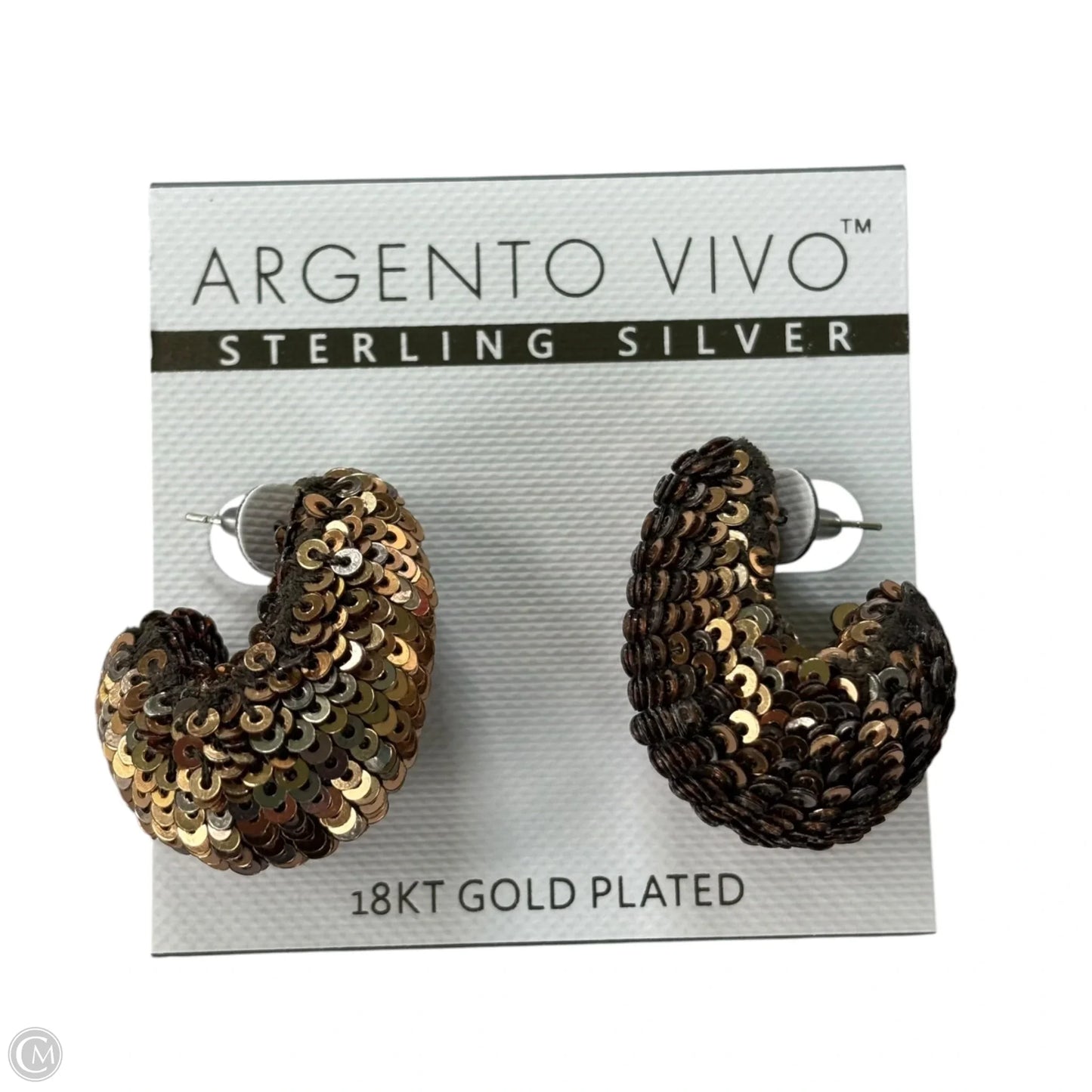 Earrings Sterling Silver by Argento Vivo