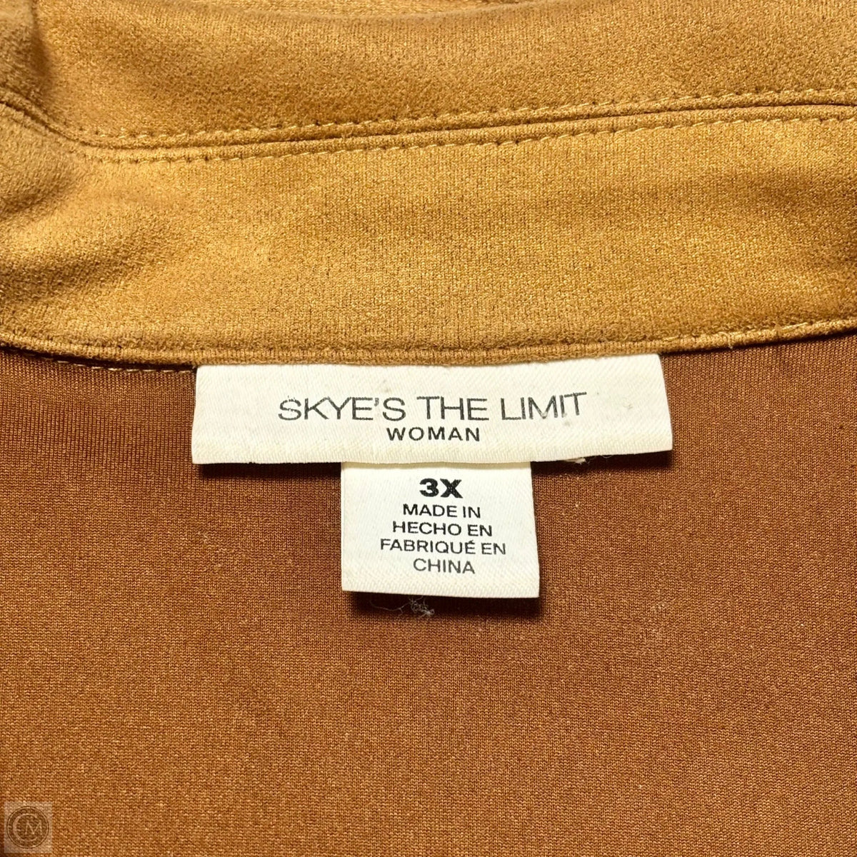Jacket Other By Skyes The Limit In Brown, Size: 3x