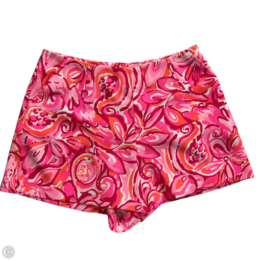 Shorts Designer By Lilly Pulitzer In Orange & Pink, Size: 2