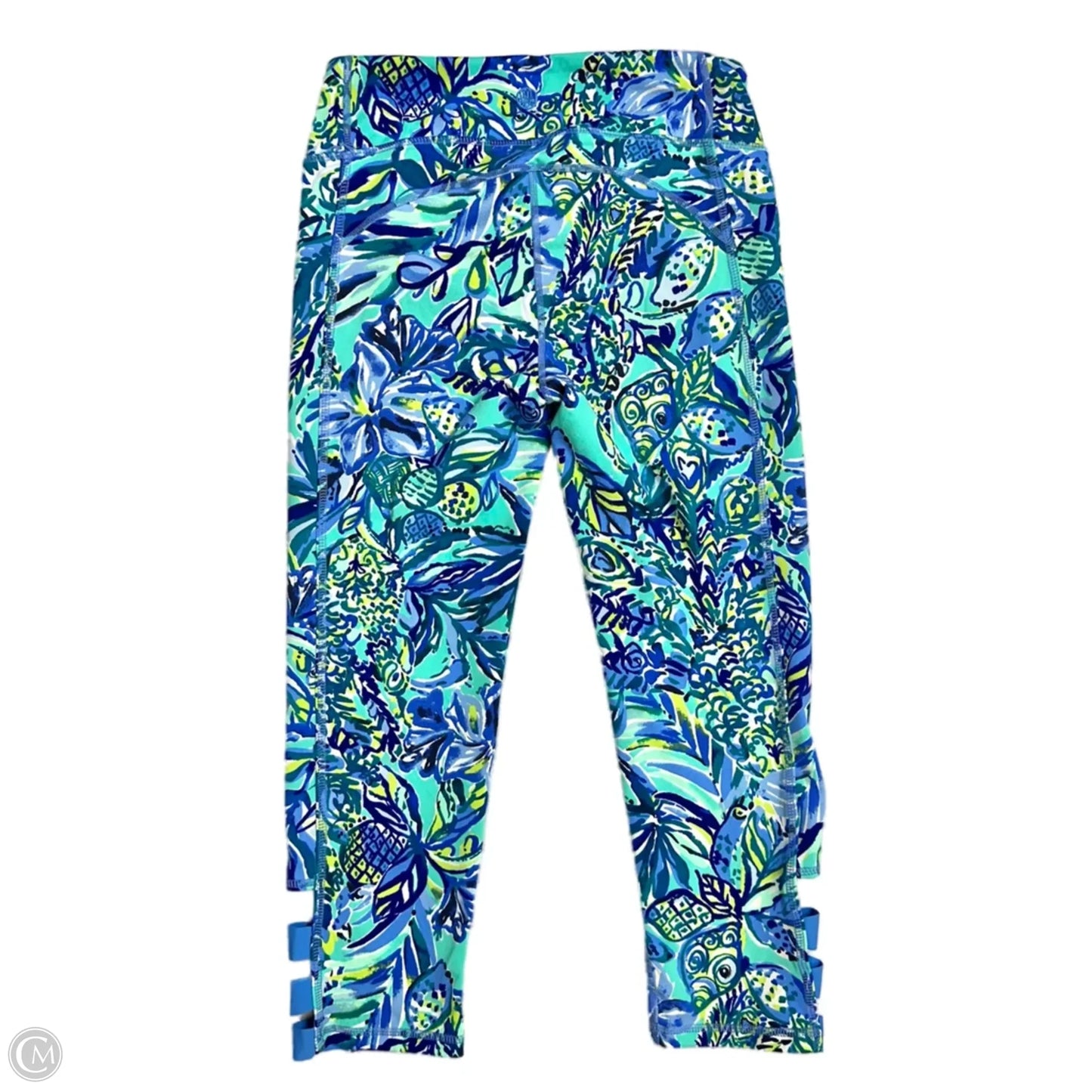 Pants Designer By Lilly Pulitzer In Blue & Green, Size: S