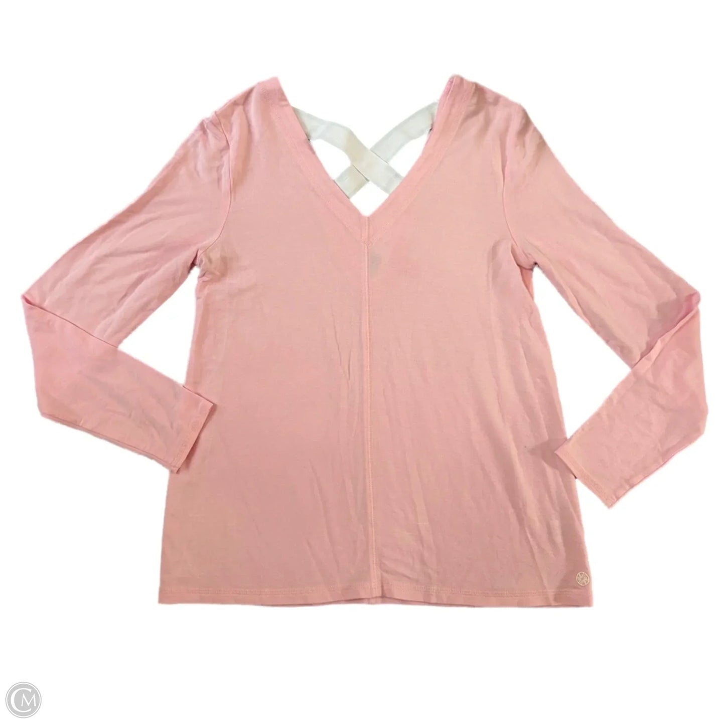 Top Long Sleeve Designer By Lilly Pulitzer In Pink, Size: S