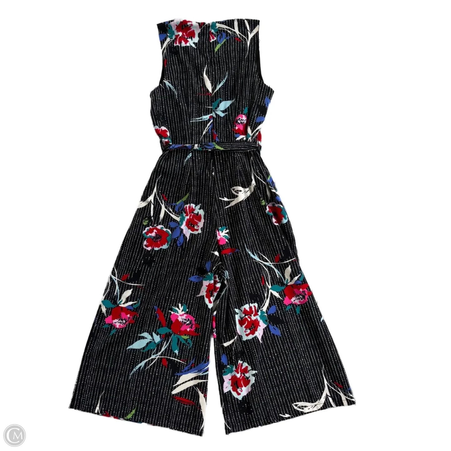 Jumpsuit By Apt 9 In Black & White, Size: S