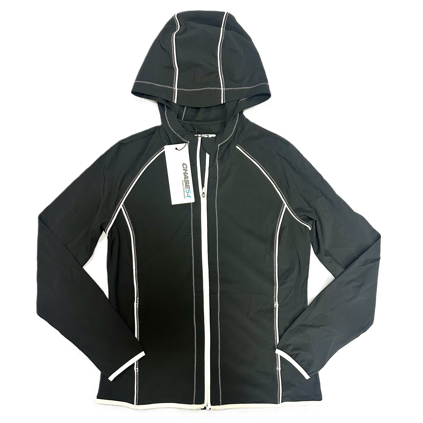 Athletic Jacket By Chase54 In Black, Size: S