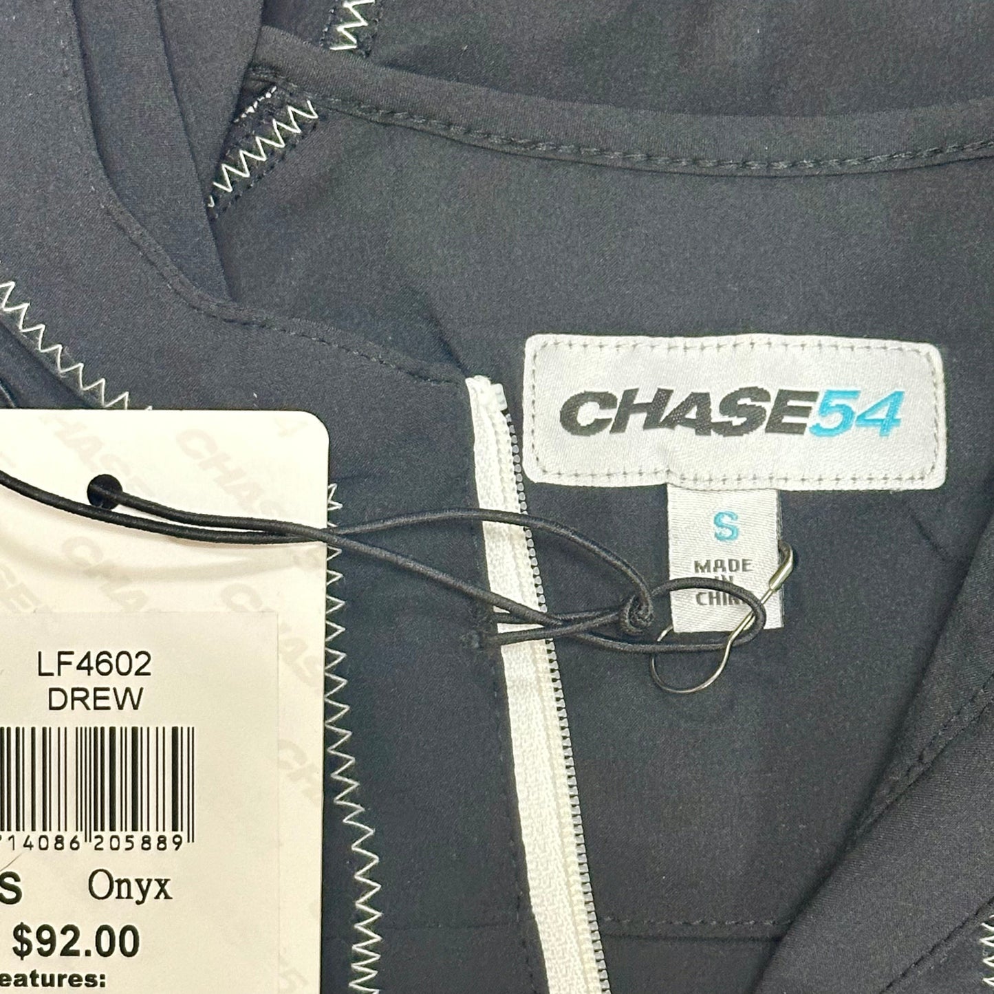 Athletic Jacket By Chase54 In Black, Size: S