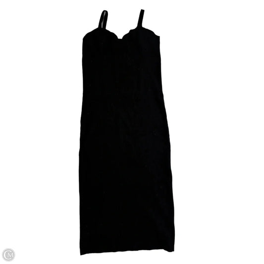 Dress Casual Midi By J. Crew In Black, Size: L