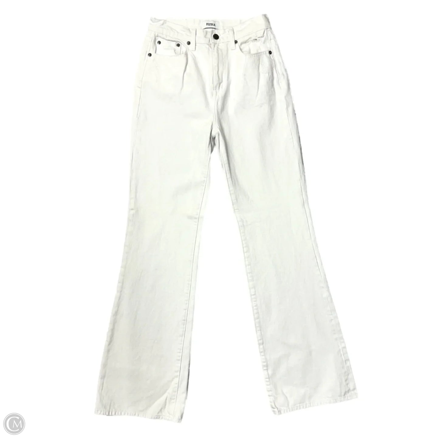 Jeans Straight By Pacsun In White Denim, Size: 2