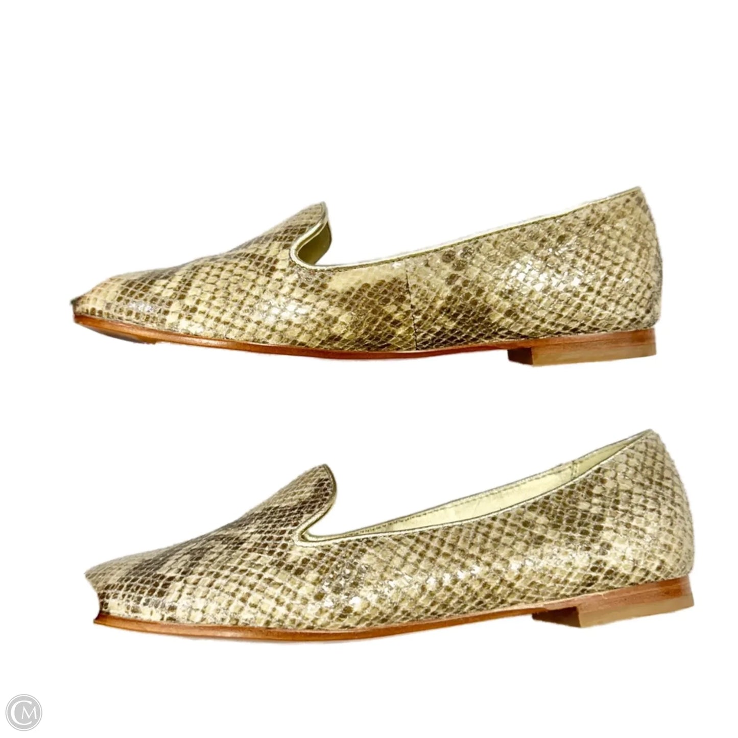 Shoes Designer By Coach In Snakeskin Print, Size: 7