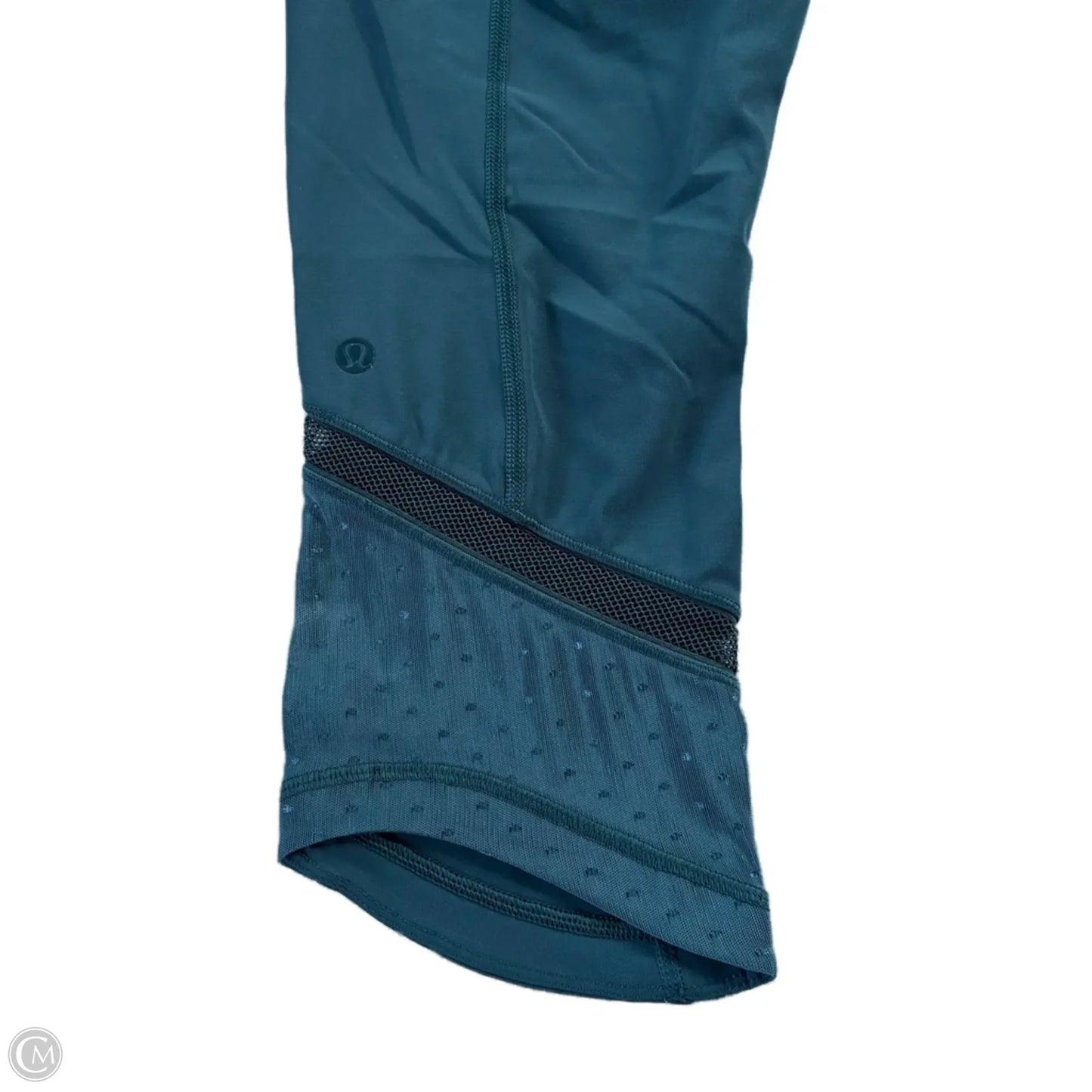 Athletic Capris By Lululemon In Blue, Size: M