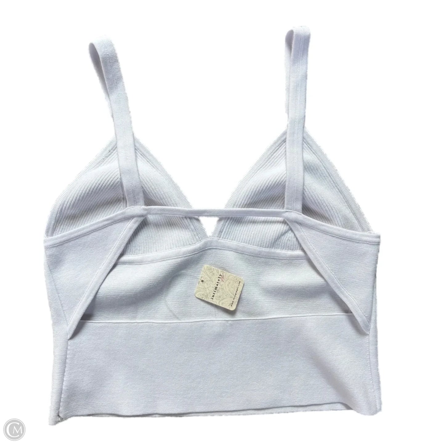 Top Sleeveless By Free People In White, Size: Xl