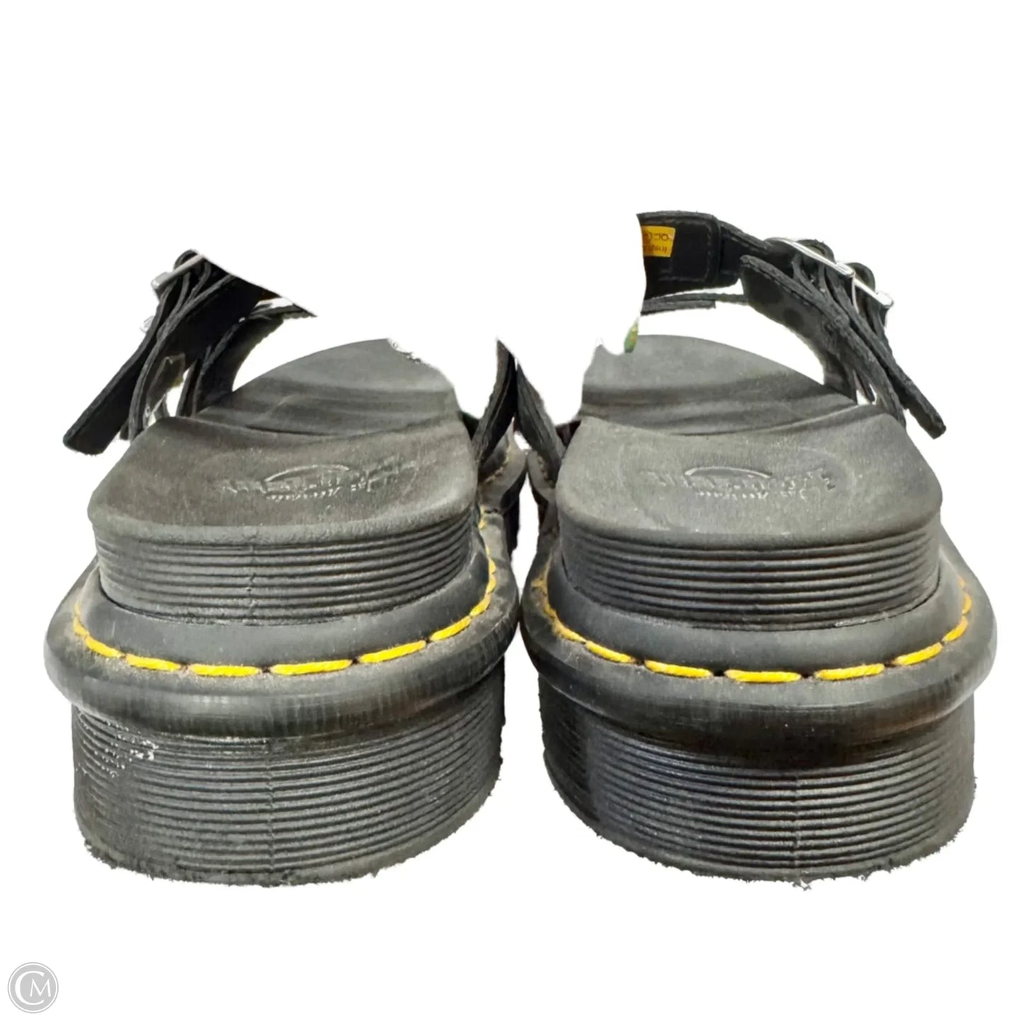 Sandals Flats By Dr Martens In Black, Size: 8