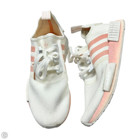 Shoes Athletic By Adidas In Pink & White, Size: 8
