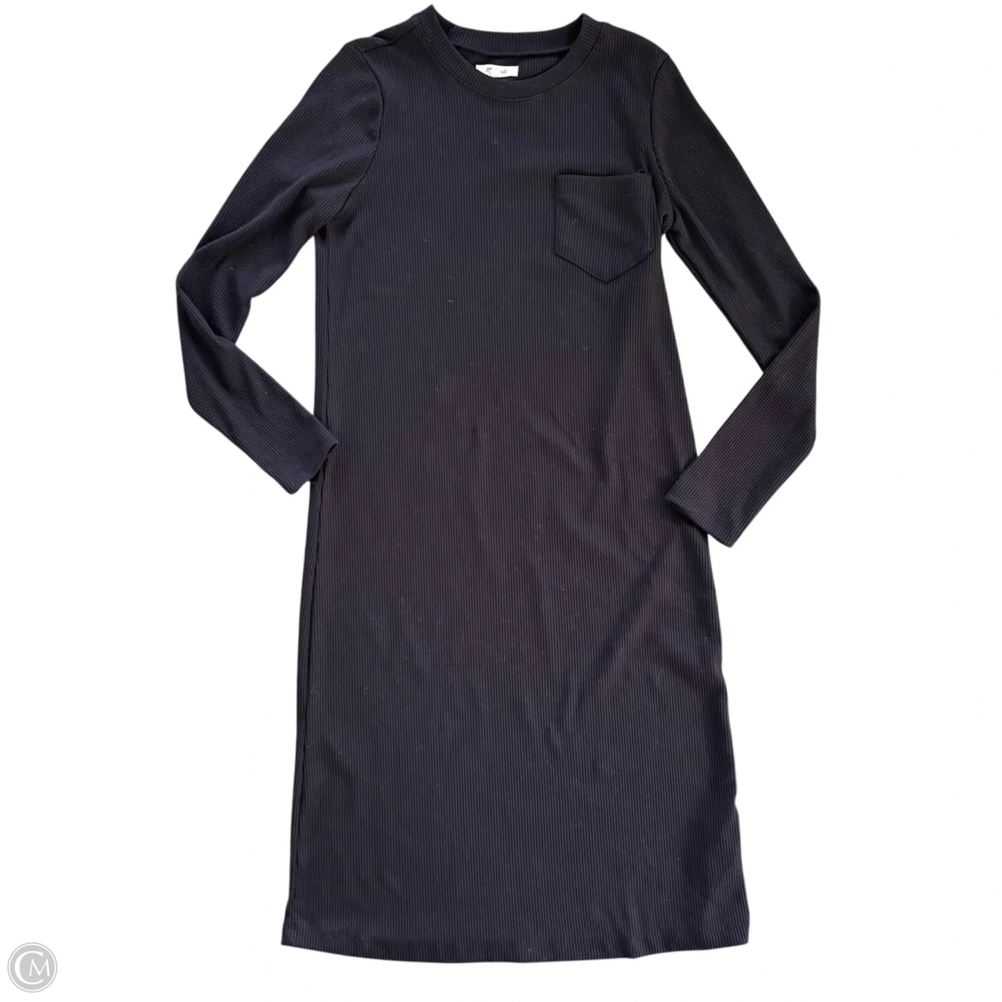 Dress Casual Midi By Madewell In Black, Size: M