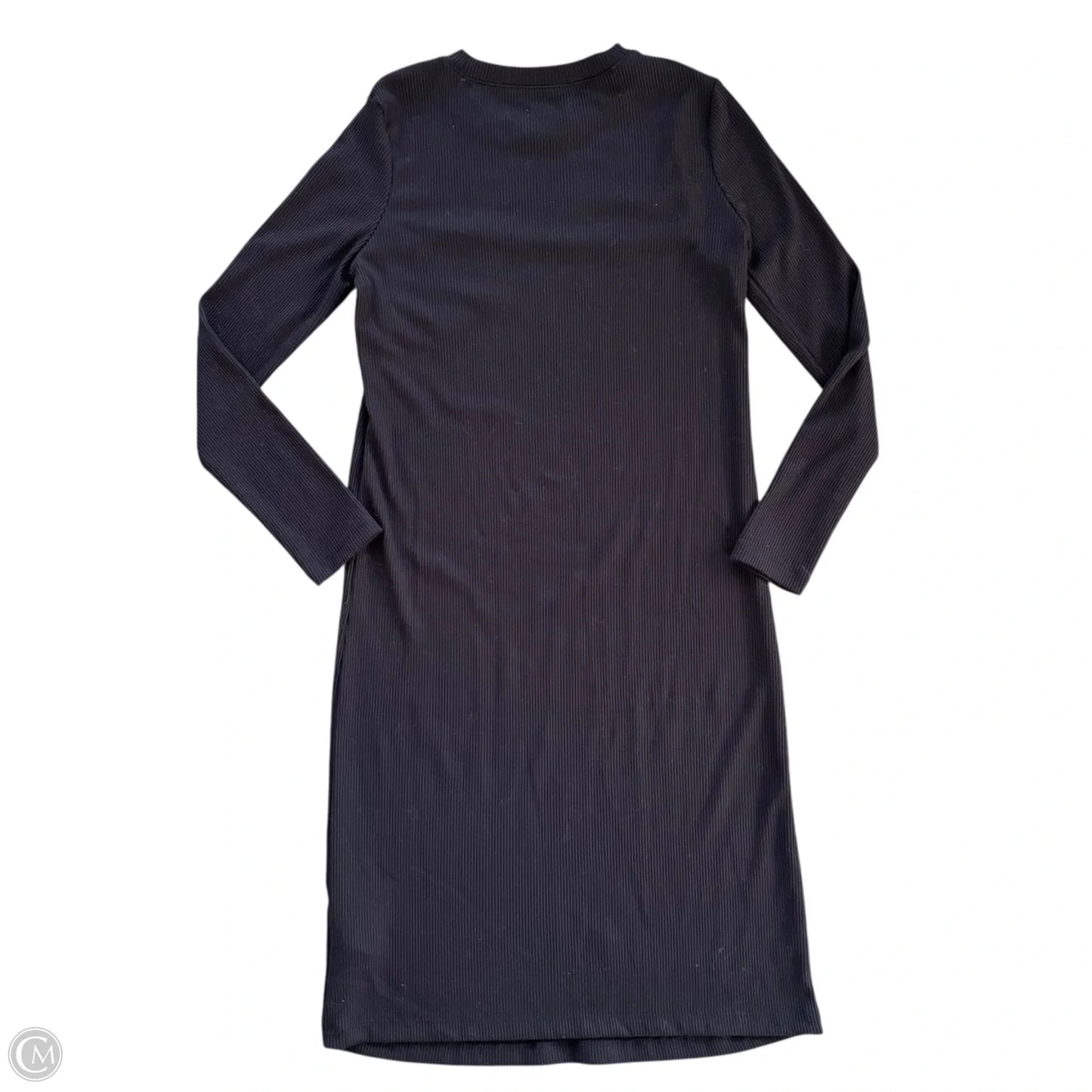 Dress Casual Midi By Madewell In Black, Size: M