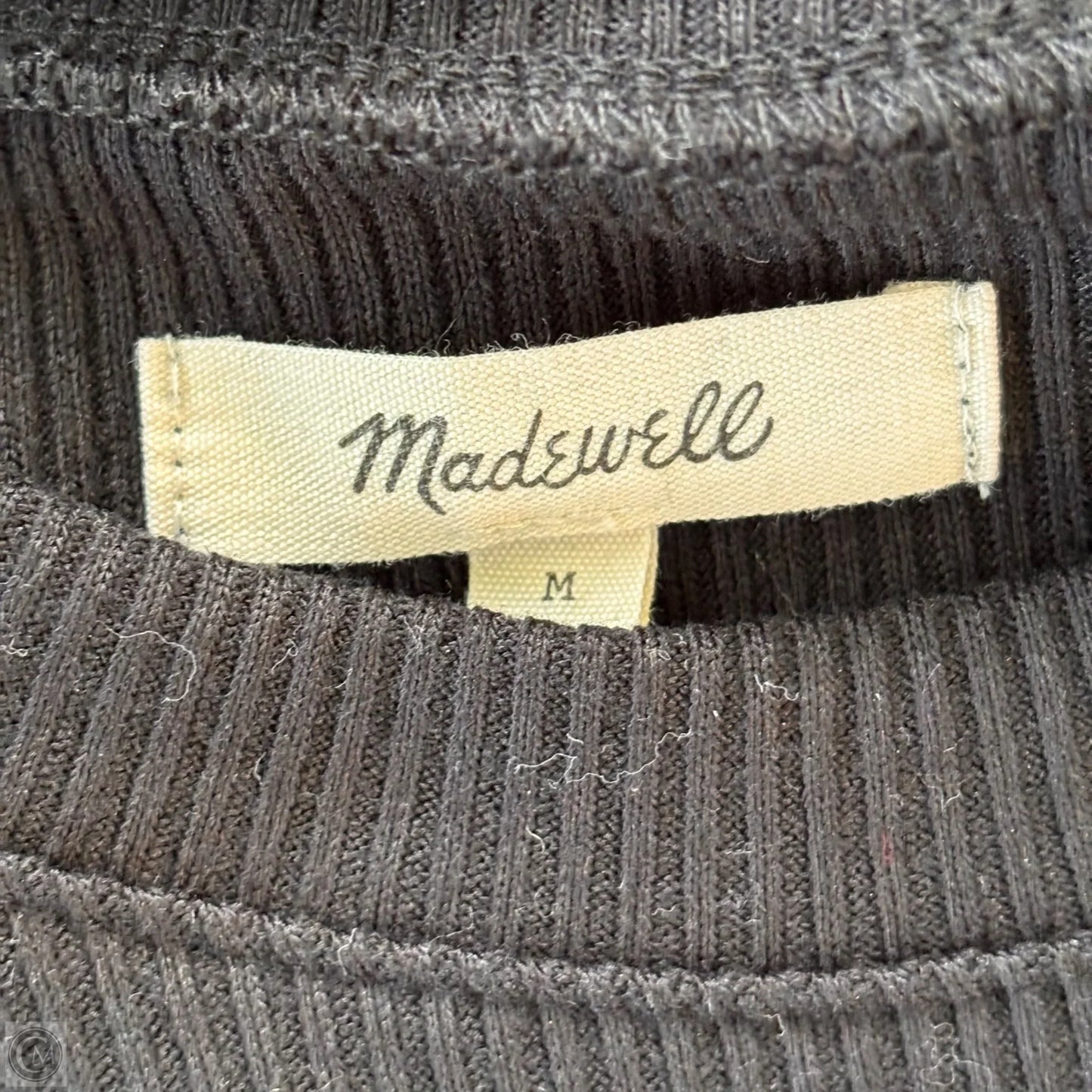 Dress Casual Midi By Madewell In Black, Size: M