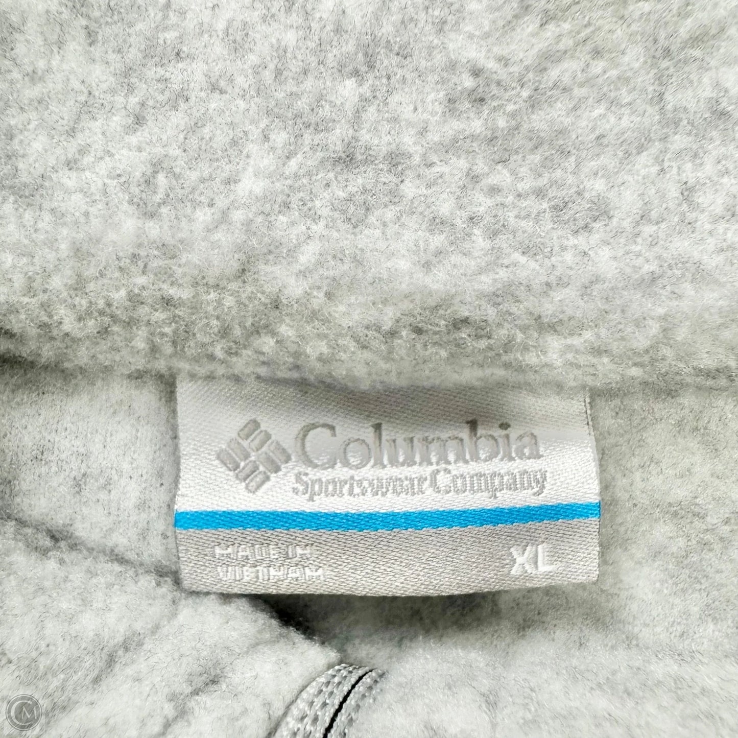 Jacket Fleece By Columbia In White, Size: Xl