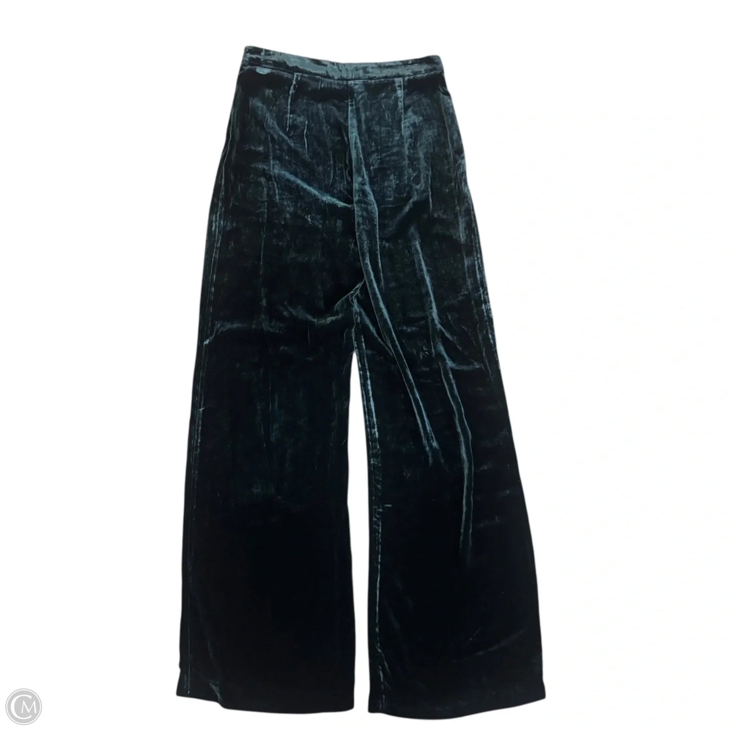 Pants Wide Leg By Zara Women In Green, Size: M