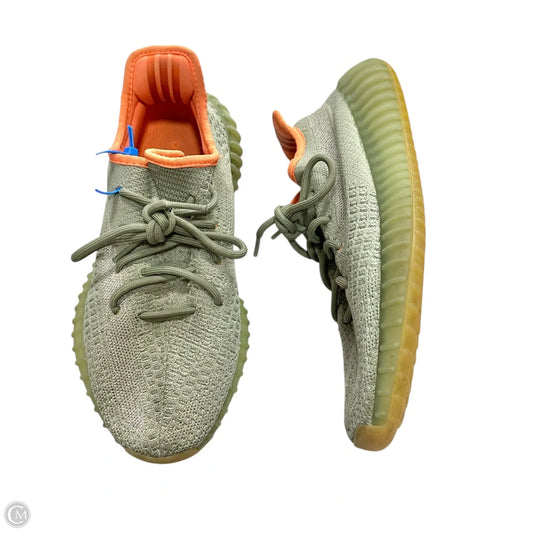 Shoes Luxury Designer By Yeezy In Green, Size: 9