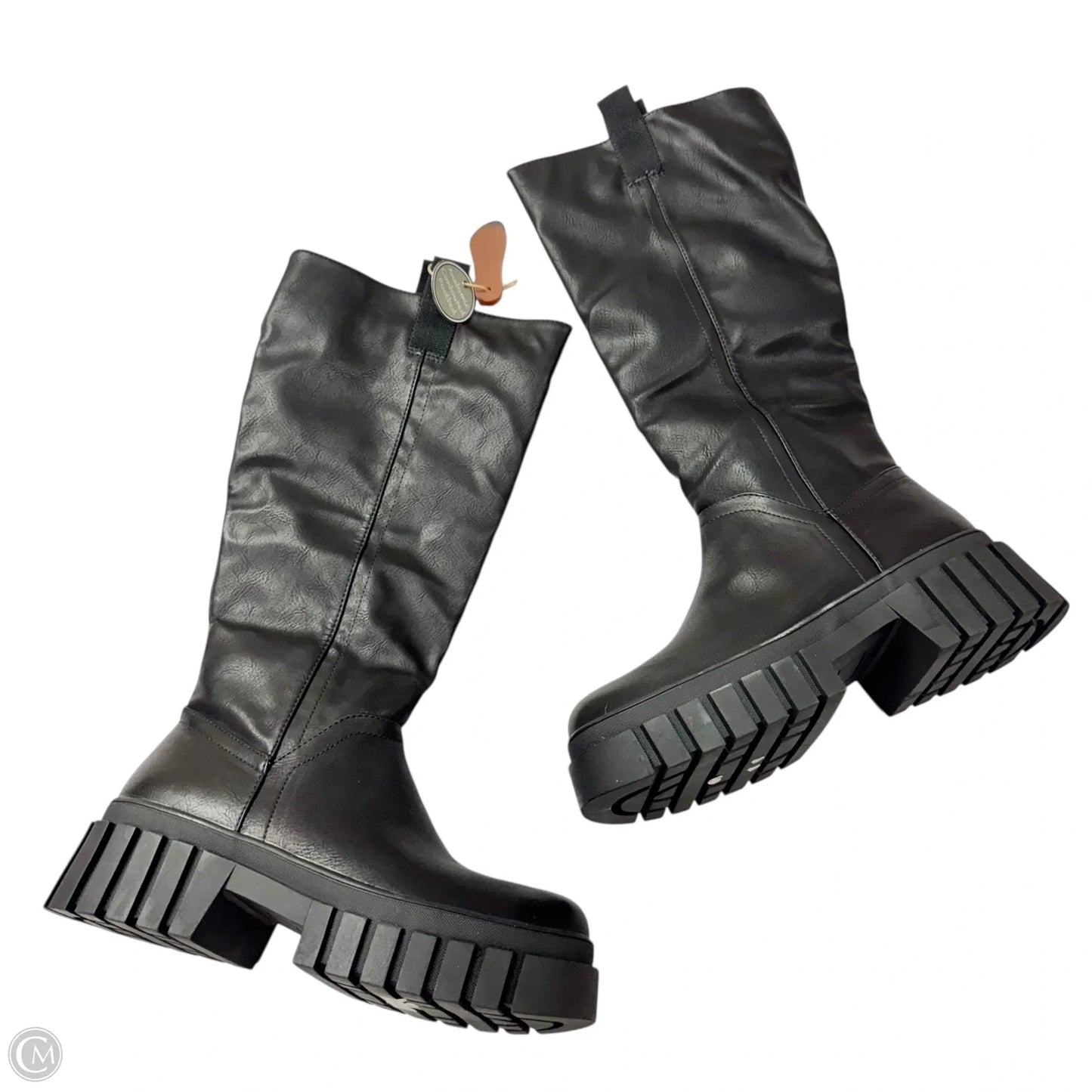 Boots Combat By Mia In Black, Size: 8