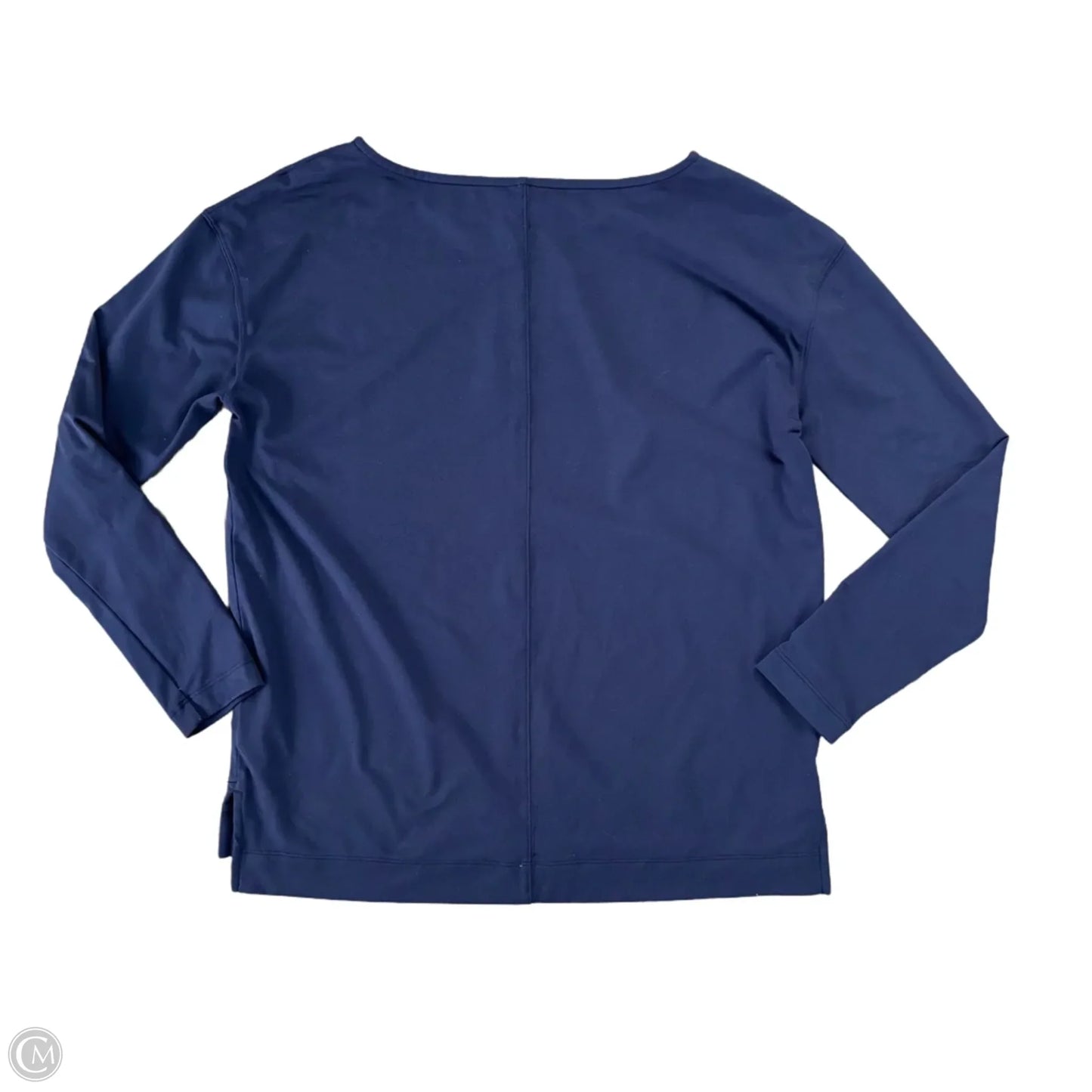 Top Long Sleeve Designer By Lilly Pulitzer In Navy, Size: S