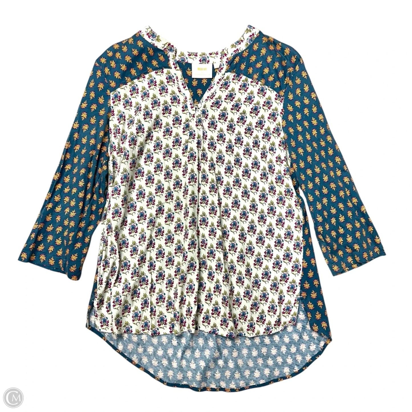 Top Long Sleeve By Maeve In Floral Print, Size: Xl