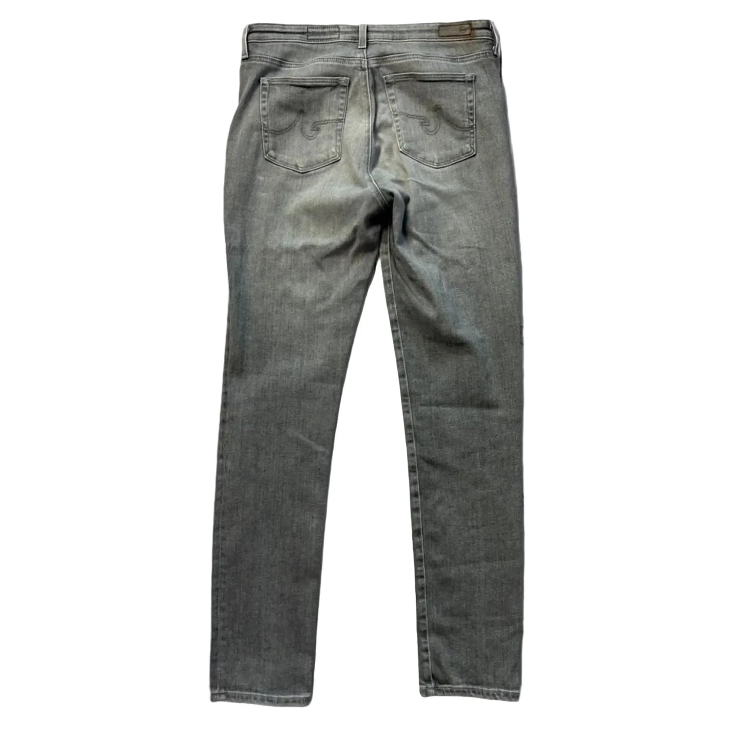 Jeans Skinny By Ag Jeans In Grey Denim, Size: 8