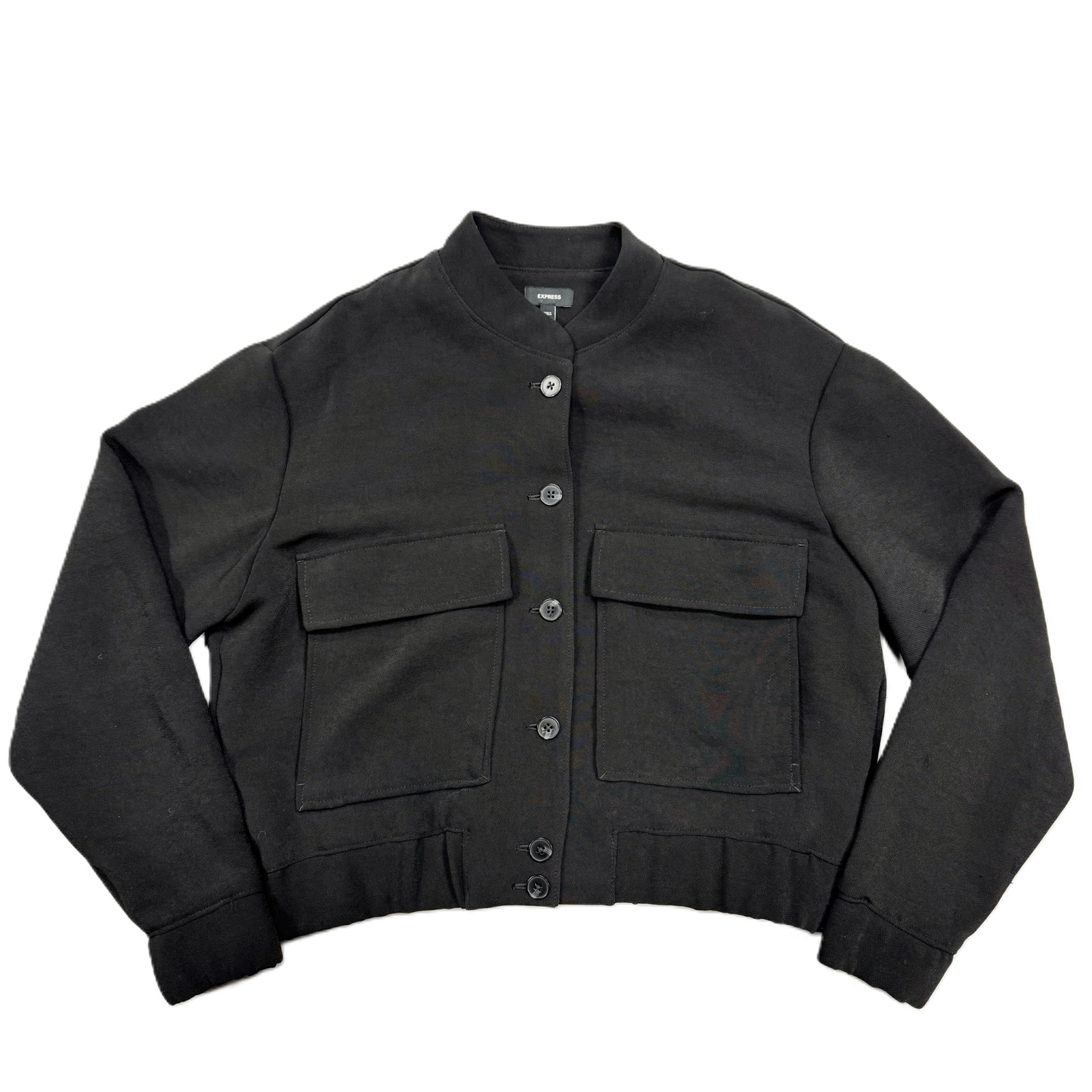 Jacket Other By Express In Black, Size: S