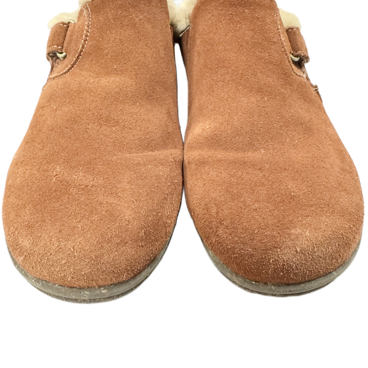 Slippers By Clarks In Brown, Size: 7.5