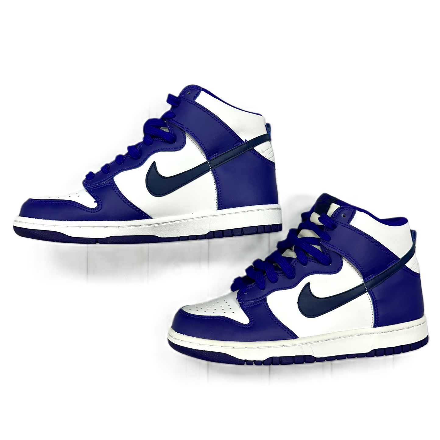 Shoes Sneakers By Nike In Purple & White, Size: 7.5